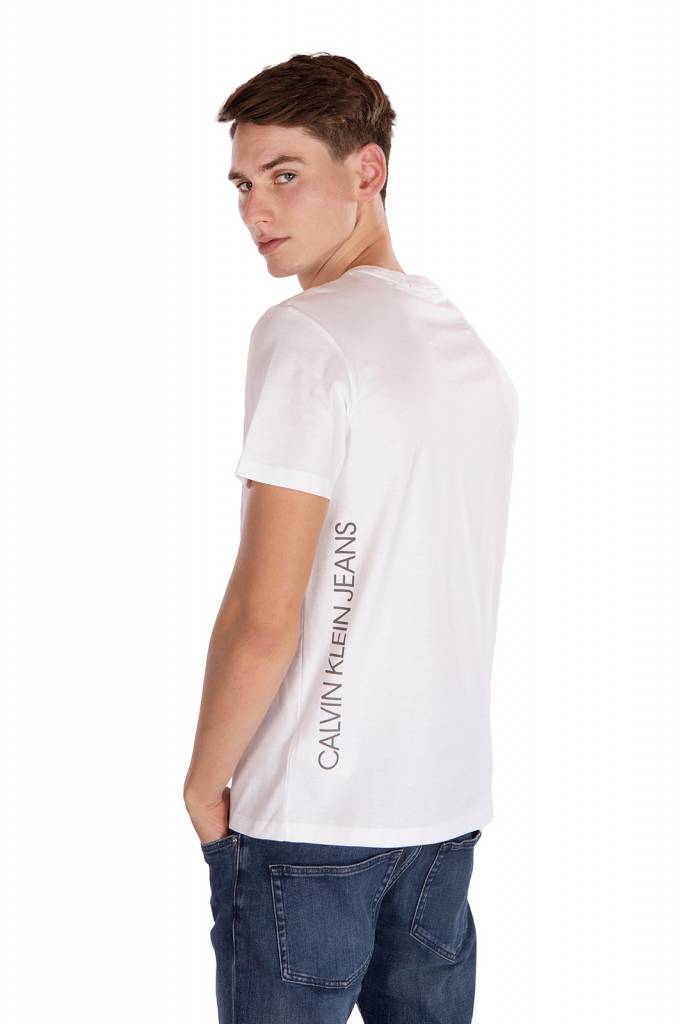 Detal stylizacja calvin klein jeans t-shirt wave J30J315734