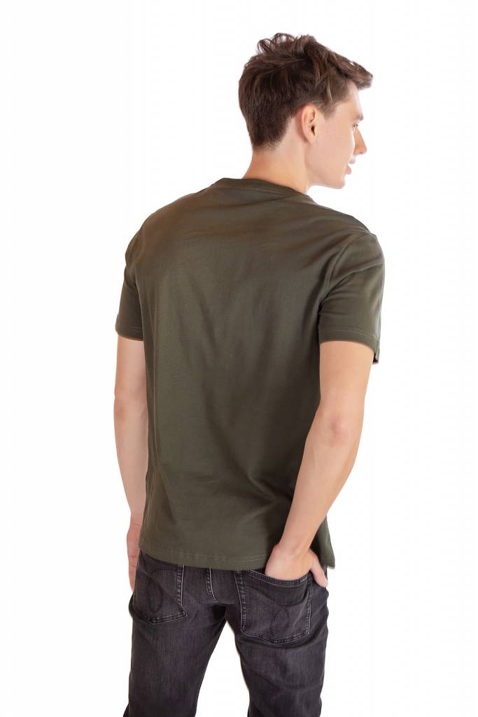 Przód calvin klein t-shirt cotton front logo K10K103078 Przód calvin klein t-shirt cotton front logo K10K103078