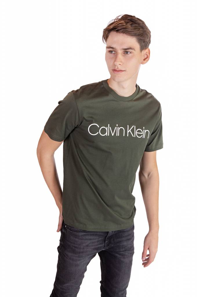 Calvin klein t-shirt cotton front logo K10K103078 Calvin klein t-shirt cotton front logo K10K103078
