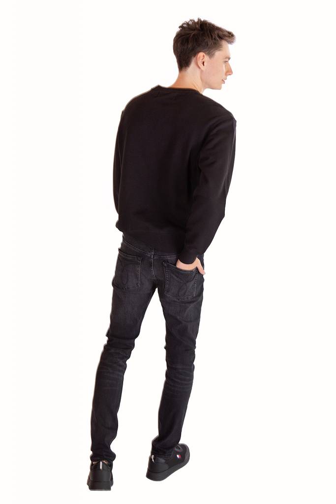 Tył calvin klein jeans bluza embossed fashion J30J315702 Tył calvin klein jeans bluza embossed fashion J30J315702