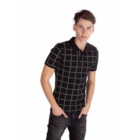 Calvin klein jeans polo grid męskie J30J315695