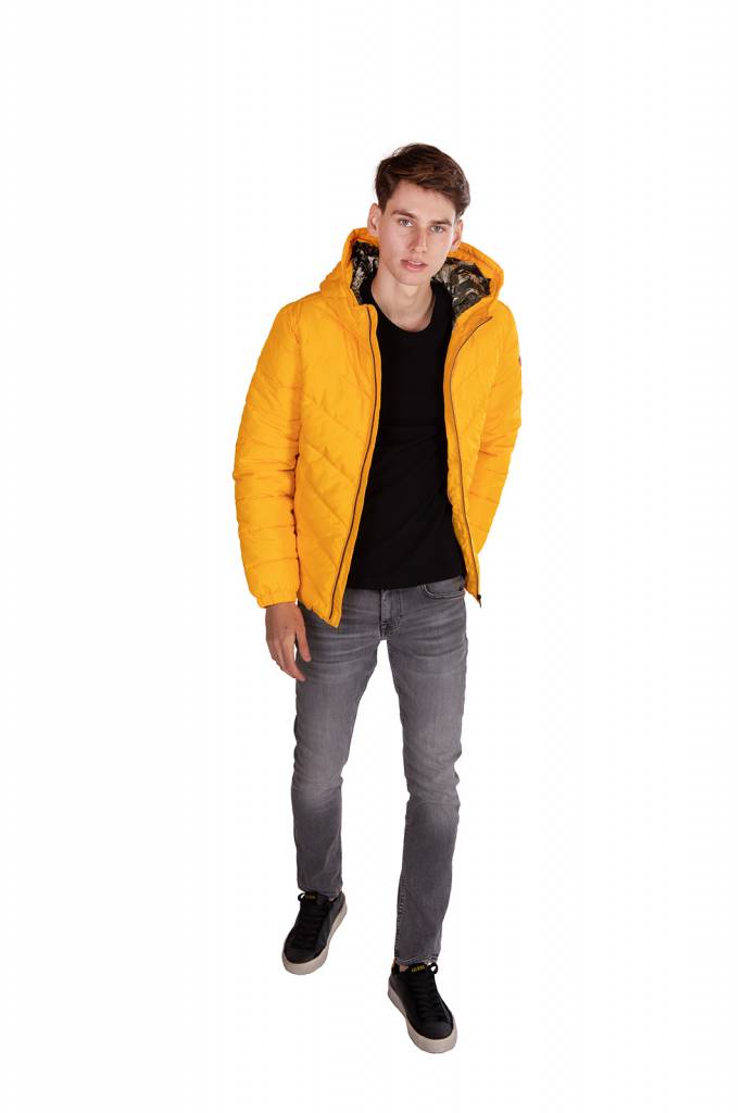Przód guess kurtka new varsity M0YL45 WD2T0