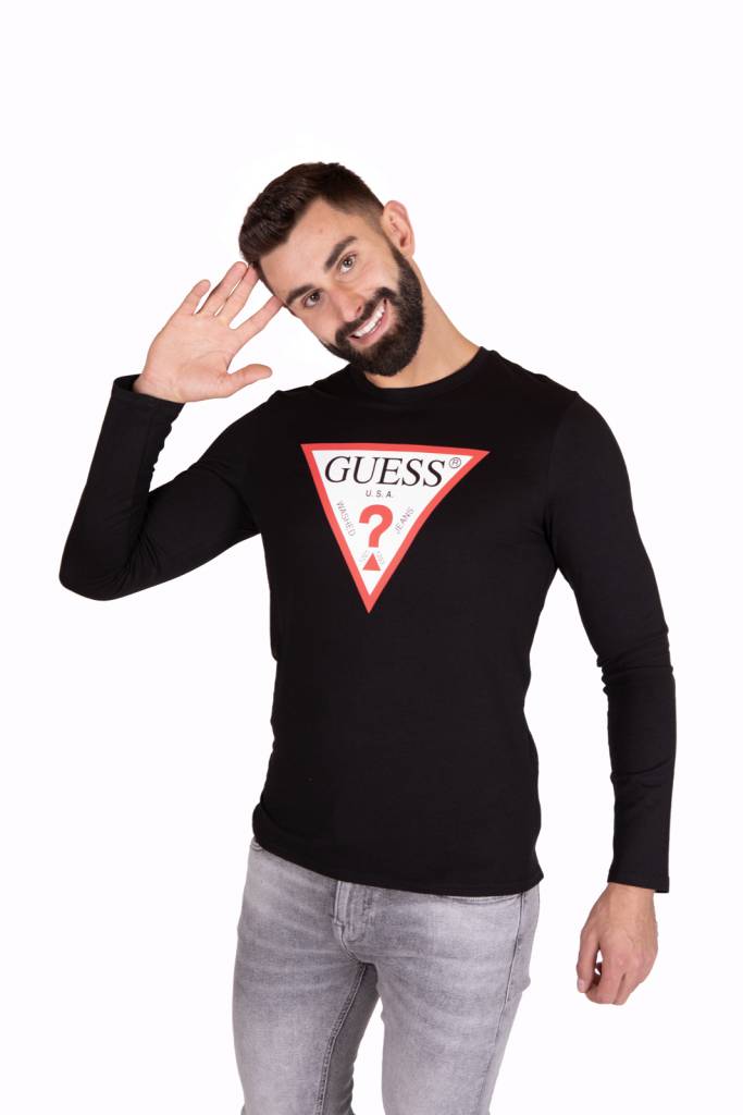 Detal 2 guess longsleeve original logo M0YI31 I3Z11