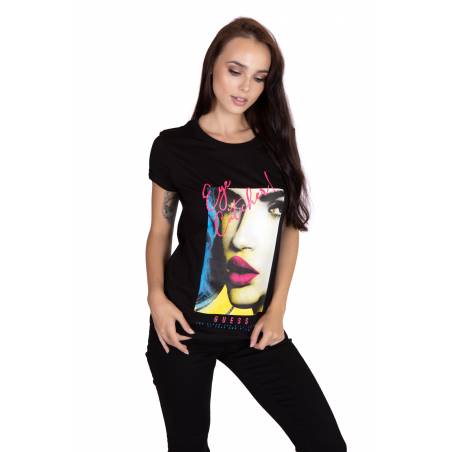 Guess t-shirt damski andreana W0YI50 JA900