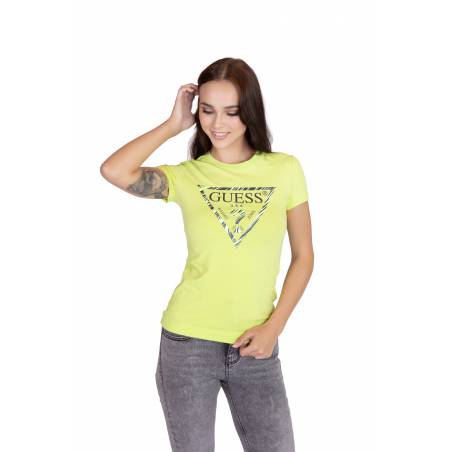 Detal 2 guess t-shirt damski ambra W0YI98 J1300