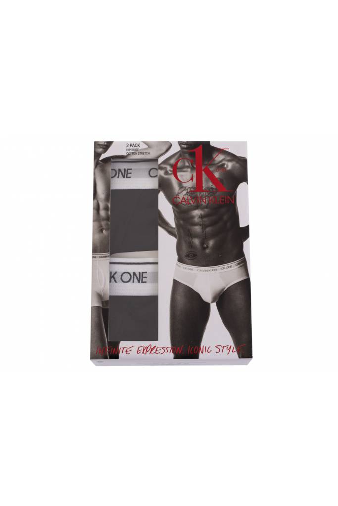 Tył calvin klein underwear slipy 2-pack 000NB2383A Tył calvin klein underwear slipy 2-pack 000NB2383A