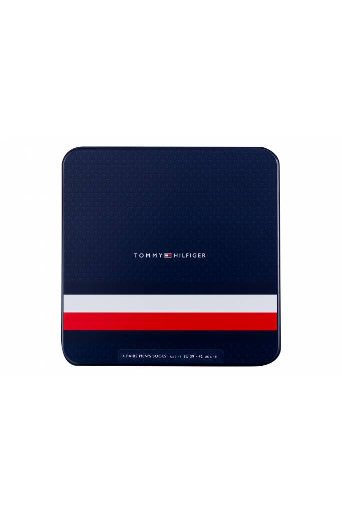 Przód tommy hilfiger skarpety gift box 4-pack 492001001