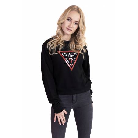 Guess bluza vinyl triangle W0BQ05 K8800