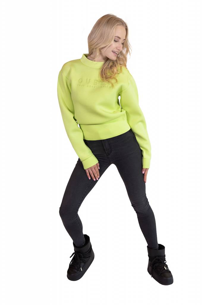 Przód guess bluza damska romina fleece W0YQ40 K7UW0 Przód guess bluza damska romina fleece W0YQ40 K7UW0