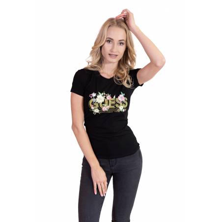 Guess t-shirt damski janel W0BI71 J1300
