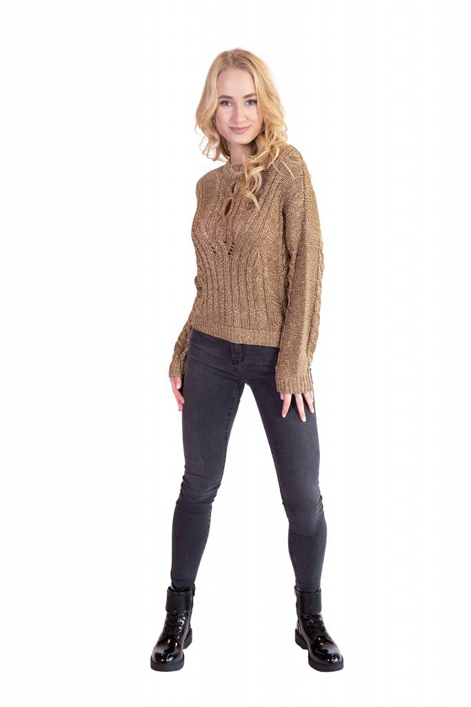 Detal stylizacja guess sweter ursula W0BR1L Z2R90