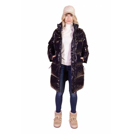 Tommy hilfiger płaszcz high gloss WW0WW29666
