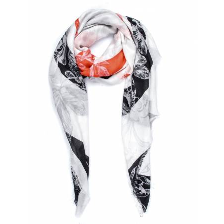 Guess chusta floral print AW8109 VIS03
