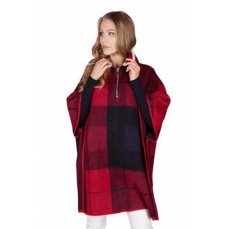 Tommy hilfiger ponczo icon check WW0WW30063