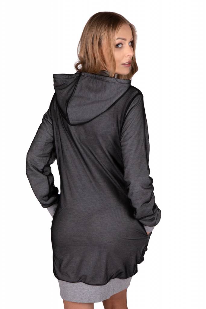 Tył guess bluza sharlize fleece W0BQ63 K8800 Tył guess bluza sharlize fleece W0BQ63 K8800