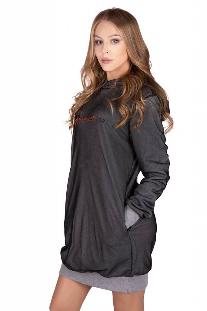 Przód guess bluza sharlize fleece W0BQ63 K8800 Przód guess bluza sharlize fleece W0BQ63 K8800