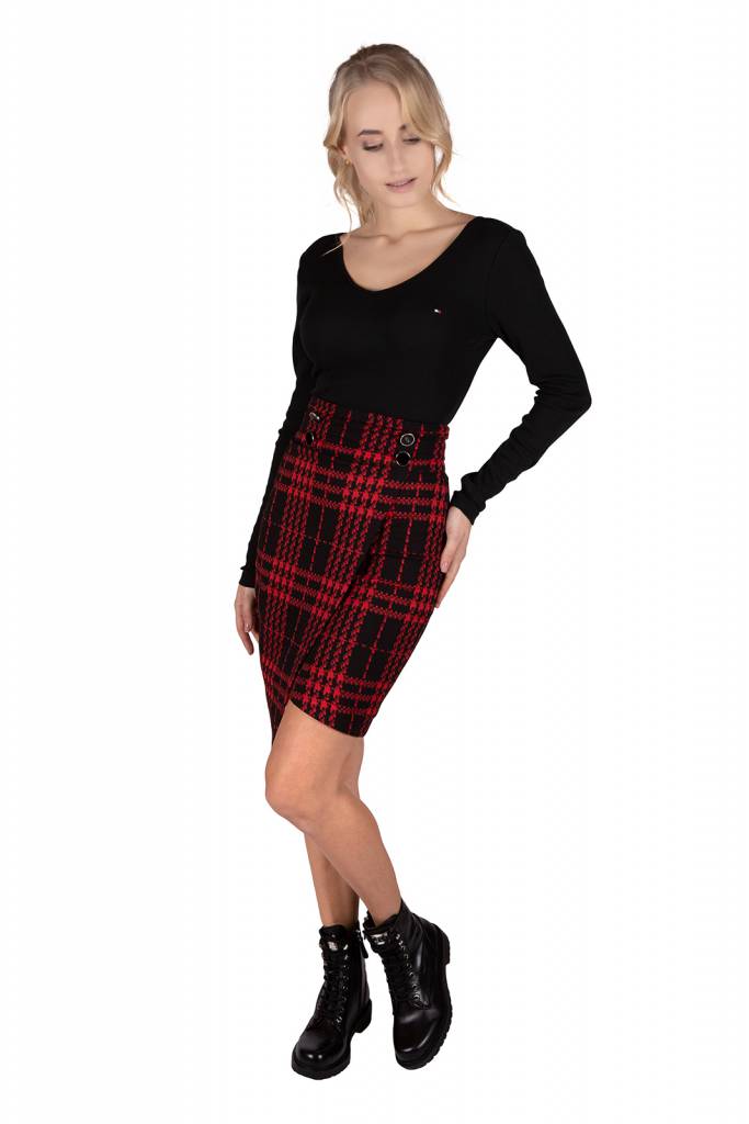 Detal stylizacja guess spodnica madiha W0BD69 KA330 Detal stylizacja guess spodnica madiha W0BD69 KA330