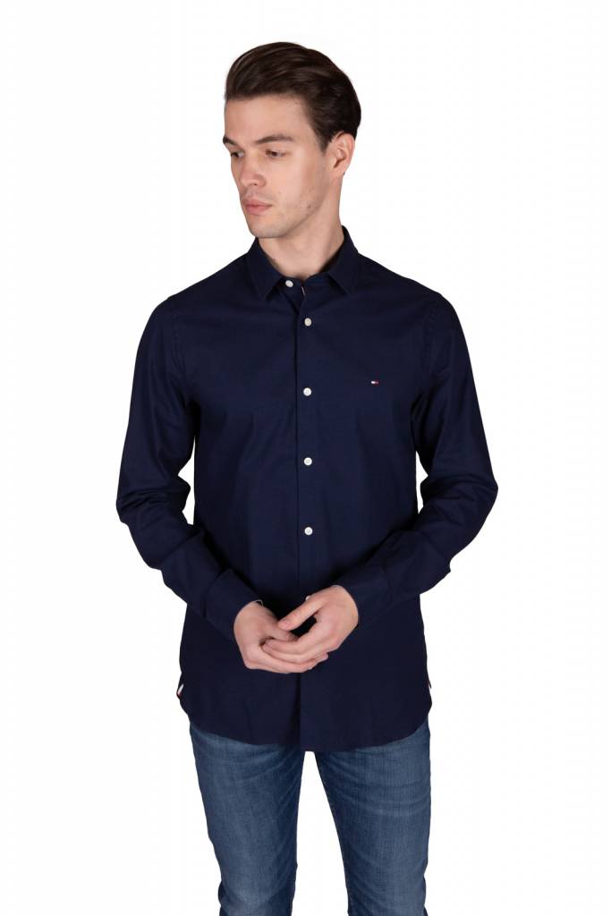 Tommy hilfiger koszula herringbone MW0MW15029 Tommy hilfiger koszula herringbone MW0MW15029