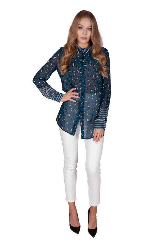 Detal stylizacja guess koszula ls clouis W01H80 W70Q0 Detal stylizacja guess koszula ls clouis W01H80 W70Q0