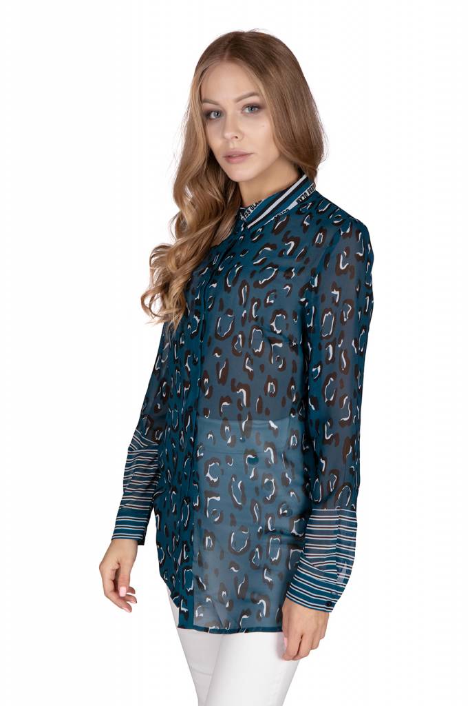 Przód guess koszula ls clouis W01H80 W70Q0 Przód guess koszula ls clouis W01H80 W70Q0
