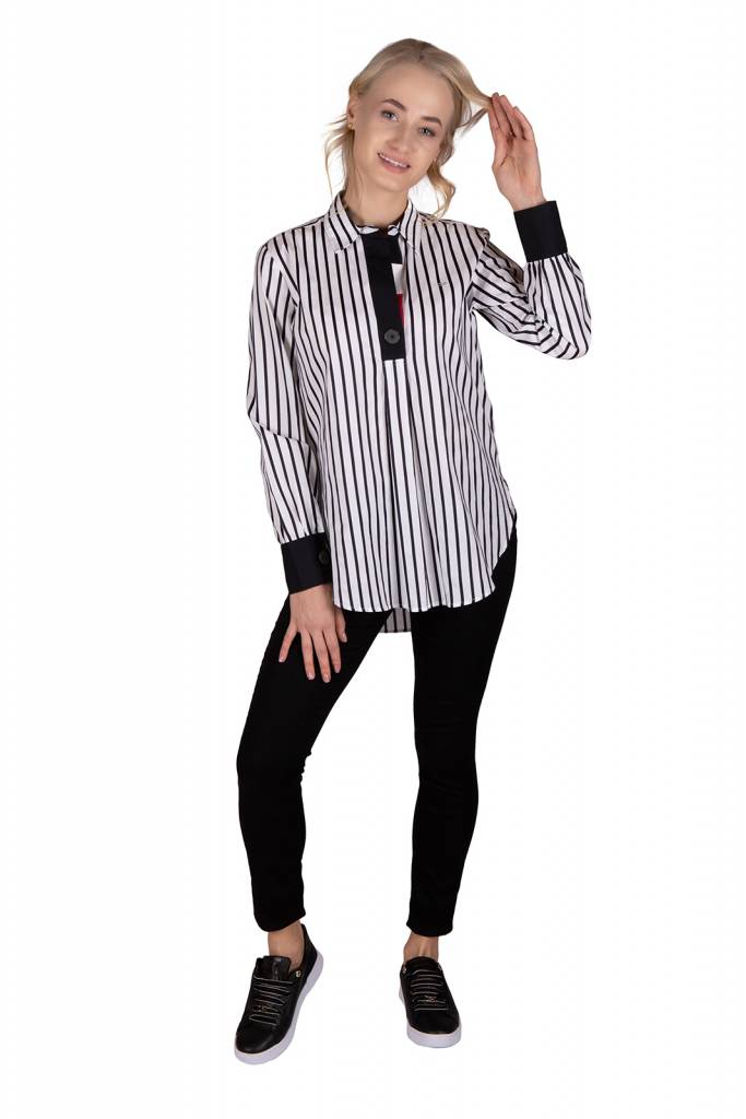 Detal stylizacja tommy hilfiger koszula icon WW0WW27505 Detal stylizacja tommy hilfiger koszula icon WW0WW27505
