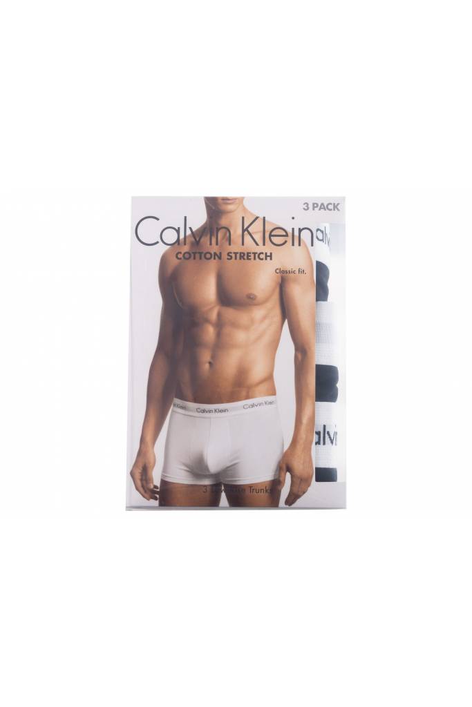 Przód calvin klein underwear bokserki 3-pack 0000U2664G