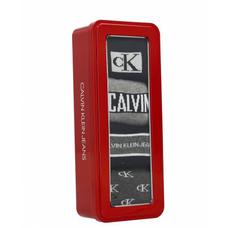 Calvin klein jeans skarpety 4-pack gift box 100002187