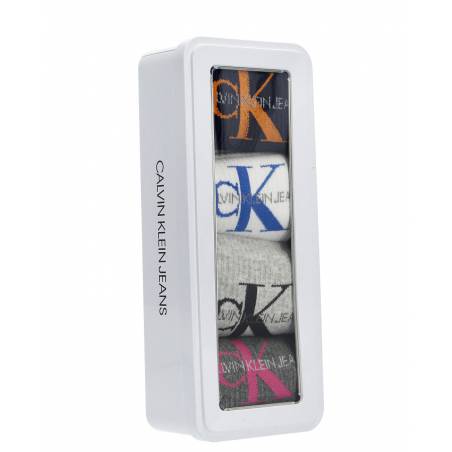 Calvin klein jeans skarpety 4-pack gift box 100002181