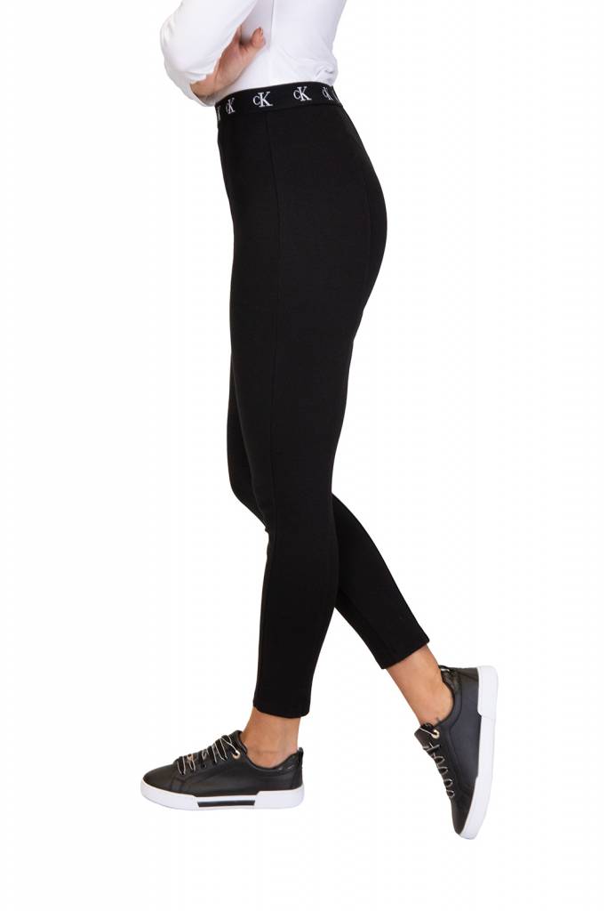 Przód calvin klein jeans legginsy damskie milano J20J214910 Przód calvin klein jeans legginsy damskie milano J20J214910
