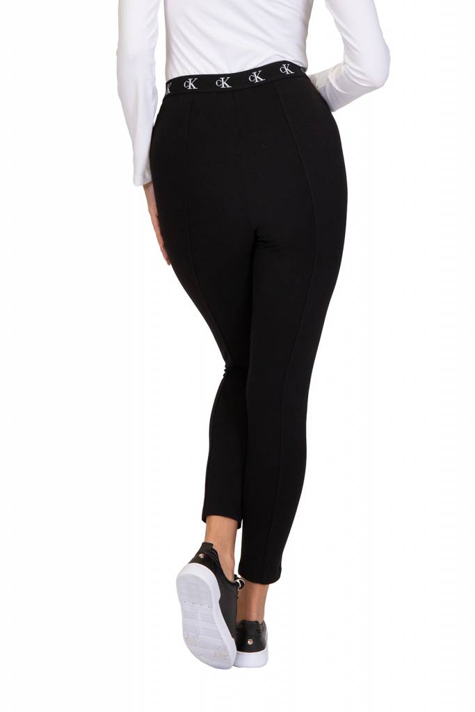 Tył calvin klein jeans legginsy damskie milano J20J214910 Tył calvin klein jeans legginsy damskie milano J20J214910