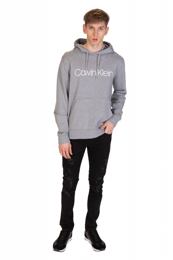 Detal stylizacja calvin klein bluza logo K10K104060