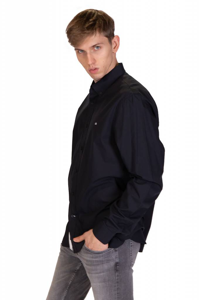 Przód calvin klein koszula poplin K10K104956