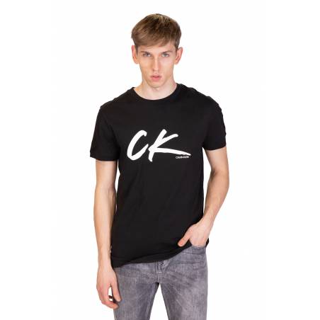 Calvin klein t-shirt męski swimwear retro crew KM0KM00467