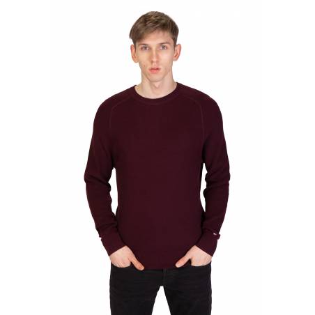 Detal 2 tommy hilfiger sweter męski two structure MW0MW15449