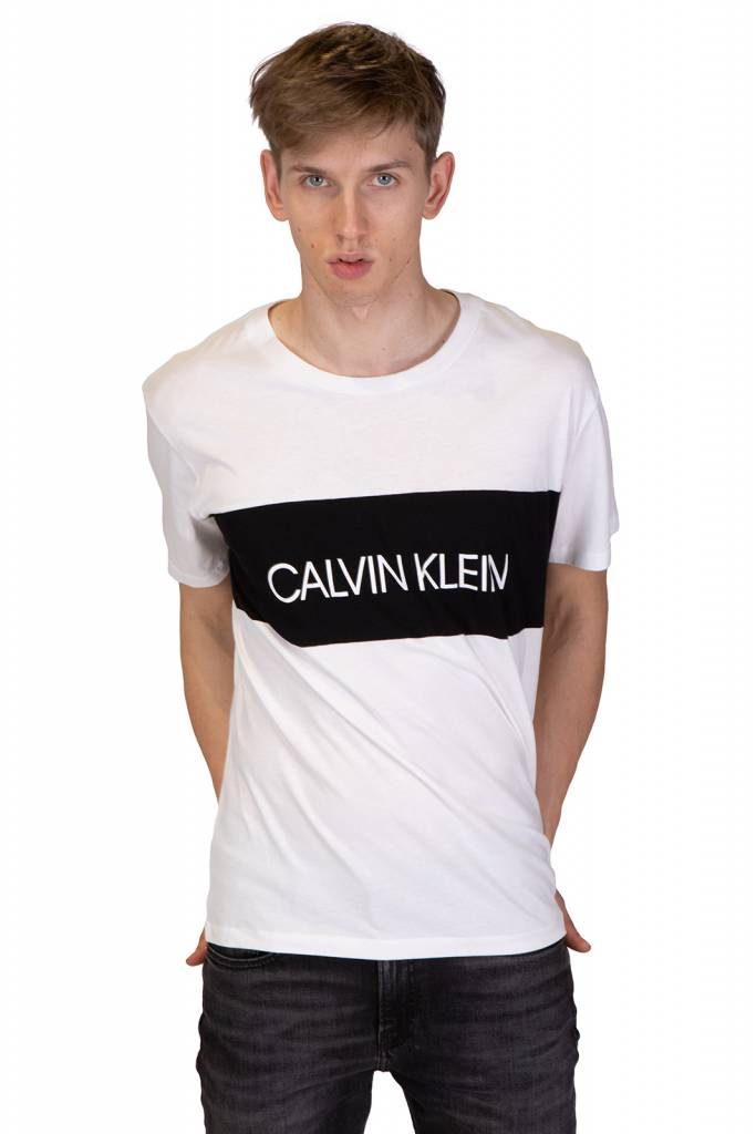 Calvin klein swimwear t-shirt męski relaxed crew KM0KM00477 Calvin klein swimwear t-shirt męski relaxed crew KM0KM00477