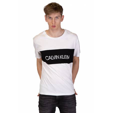 Calvin klein swimwear t-shirt męski relaxed crew KM0KM00477
