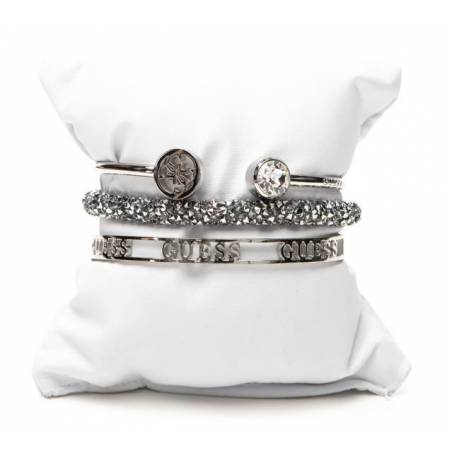 Guess zestaw bransoletek silver UBS20204