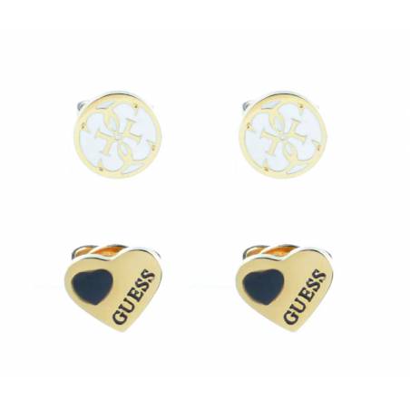 Guess zestaw kolczyków gold JUBS2910
