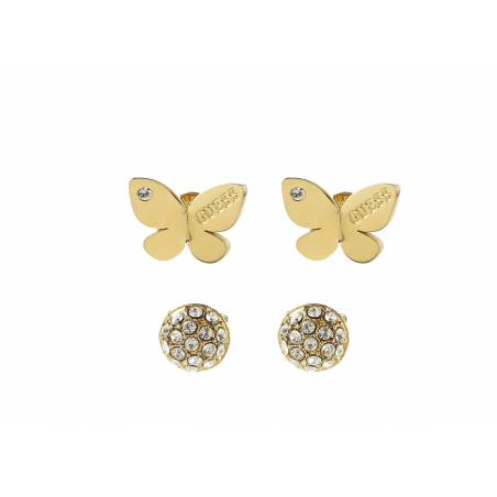 Guess zestaw kolczyków gold JUBS2915