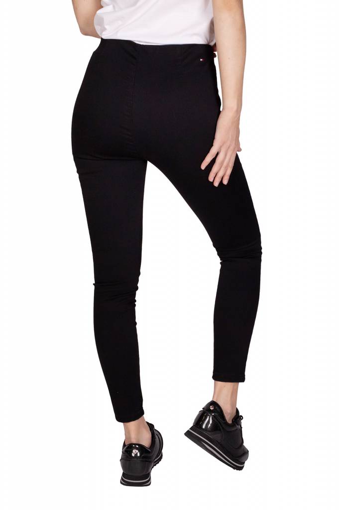 Tył tommy hilfiger legginsy damskie harlem WW0WW27501 Tył tommy hilfiger legginsy damskie harlem WW0WW27501