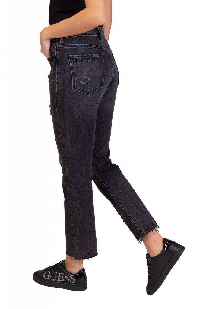Przód guess jeansy boyfriend damskie it girl W93A16 D3HT2 Przód guess jeansy boyfriend damskie it girl W93A16 D3HT2